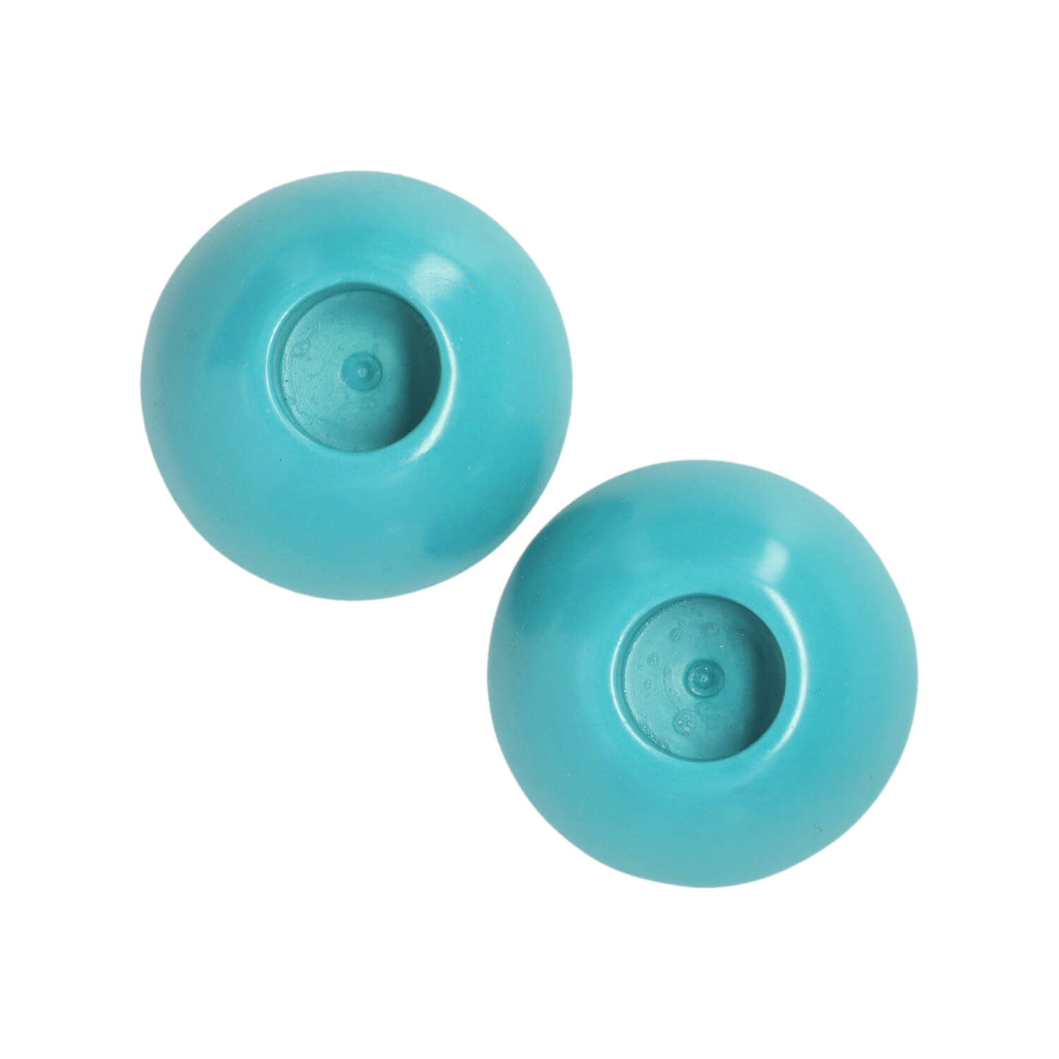 Speckstein-Kerzenhalter, 2er-Set, türkis Speckstein-Kerzenhalter, 2er-Set, türkis