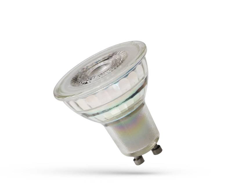 SpectrumLED® GU10 LED Leuchtmittel, Strahler warmweiß 3000K 3,5W = 45 Watt 315 Lumen 230V Winkel 38º Länge 53 mm