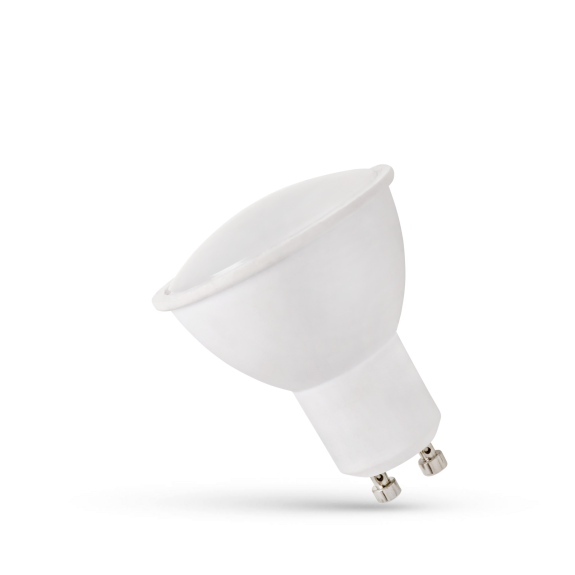 SpectrumLED® GU10 LED Leuchtmittel, Strahler weiß / kaltweiß 6000K 4W = 35 Watt 320 Lumen 230V Winkel 120º Länge 59 mm