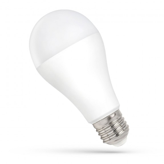 SpectrumLED® LED Glühbirne, Leuchtmittel E27 18W = 120 Watt 1800 Lumen 3000K warmweiß Winkel 180º Länge 137 mm