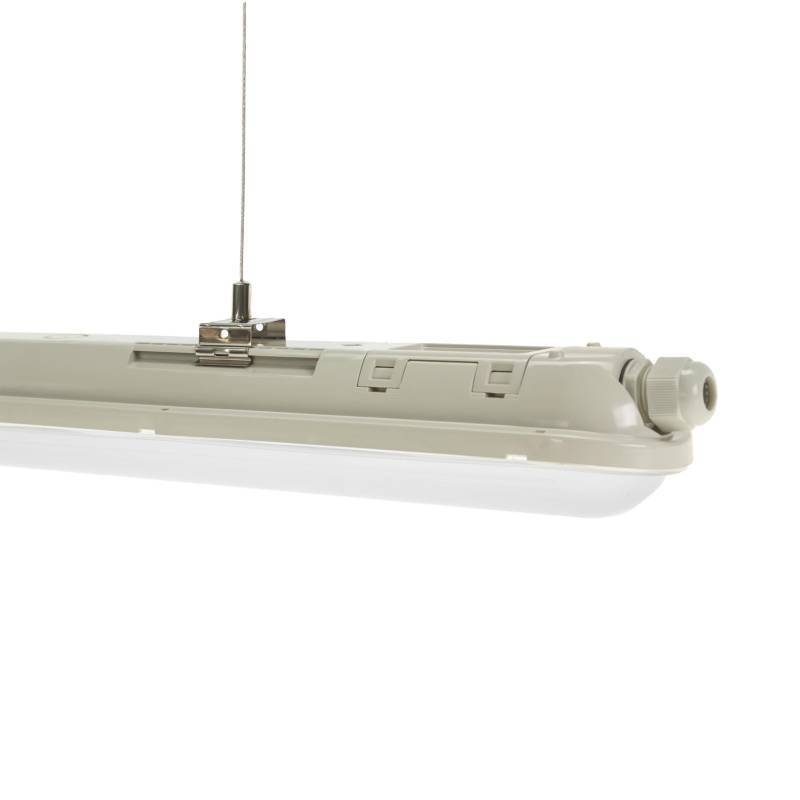 SpectrumLED® LIMEA 60CM Linienleuchte, Hängeleuchte, Pendelleuchte 20 Watt 3250 Lumen 4000K neutralweiß 230V Wasserschutz IP65 IK10