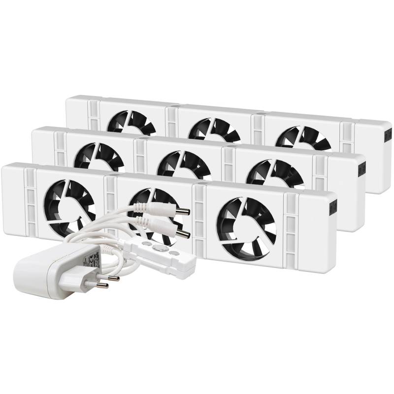 SpeedComfort Heizkörperventilator für Heizkörper ab 120 cm Trio-Set von SpeedComfort