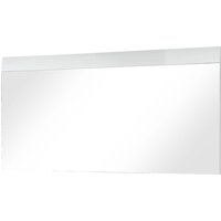 Spiegel, BxH: 134 x 63 cm, Rechteckig - weiss