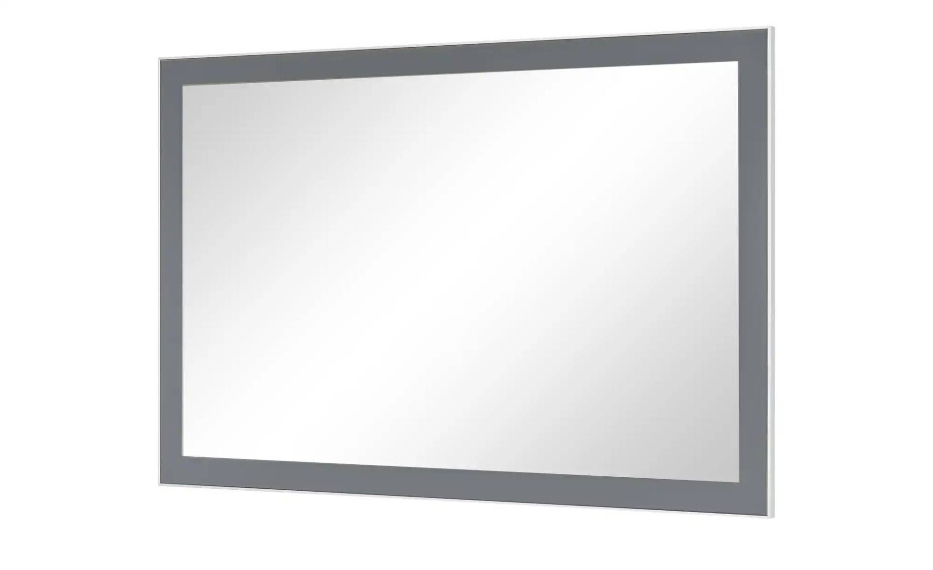Spiegel 120 x 77 cm Duna ¦ grau ¦ Glas,Aluminium,Holzwerkstoff ¦ Maße (cm): B: 120 H: 77 T: 3.0 Garderoben & Kleiderstangen > Garderoben Spiegel - Höffner