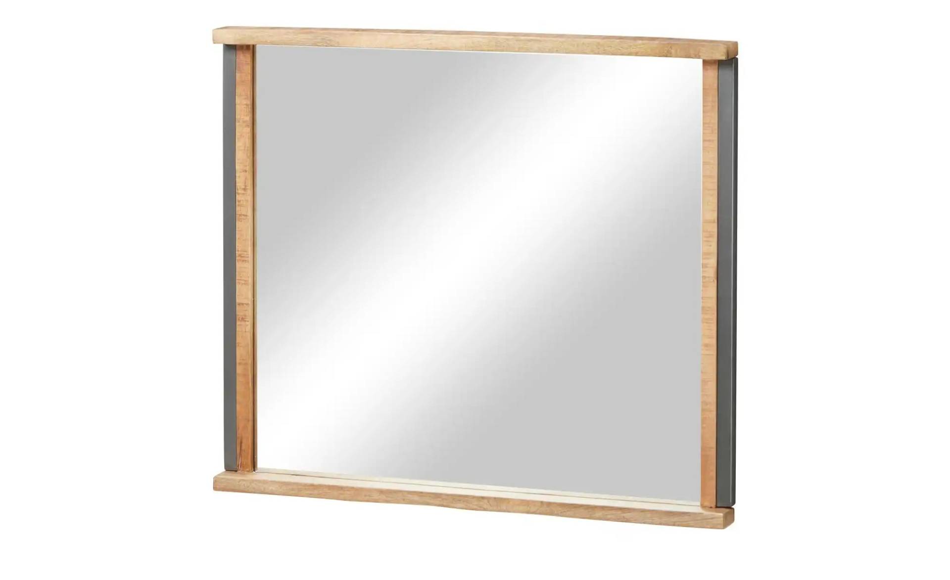Spiegel 87 x 75 cm Josha  ¦ holzfarben ¦ Glas,Aluminium,Holz ¦ Maße (cm): B: 87 H: 75 T: 6.0 Accessoires > Spiegel - Höffner