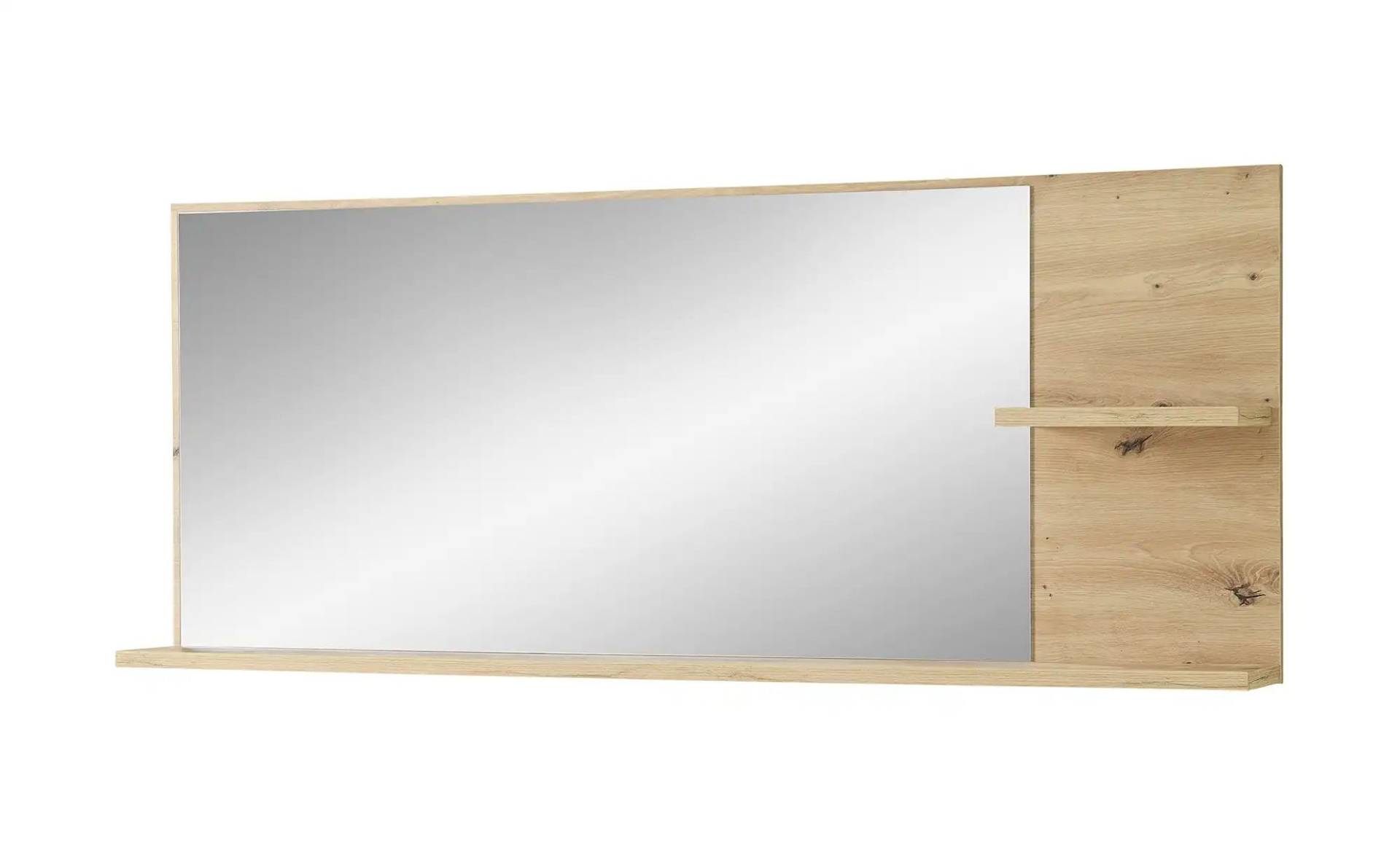 uno Spiegel 148 x 60 cm Turin ¦ holzfarben ¦ Glas,Aluminium,Holzwerkstoff ¦ Maße (cm): B: 148 H: 60 T: 17.0 Accessoires > Spiegel - Höffner