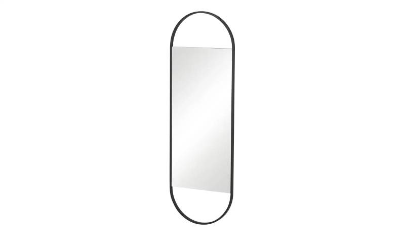 Spiegel  Gardola ¦ schwarz ¦ Metall,Glas ¦ Maße (cm): B: 39,5 H: 120 T: 2.0 Garderoben & Kleiderstangen > Garderoben Spiegel - Höffner