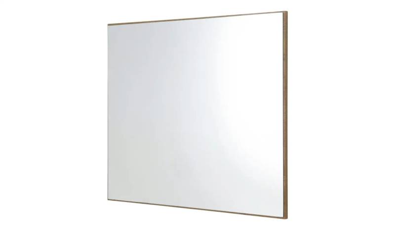 Spiegel 80 x 70 cm Medebach ¦ holzfarben ¦ Glas,Aluminium,Holzwerkstoff ¦ Maße (cm): B: 80 H: 70 T: 2.0 Garderoben & Kleiderstangen > Garderoben Spiegel - Höffner