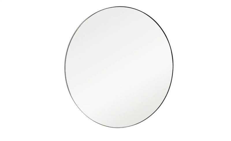 Spiegel  Pannone ¦ silber ¦ Metall,Glas ¦ Maße (cm): T: 2.2  Ø: 70 Garderoben & Kleiderstangen > Garderoben Spiegel - Höffner