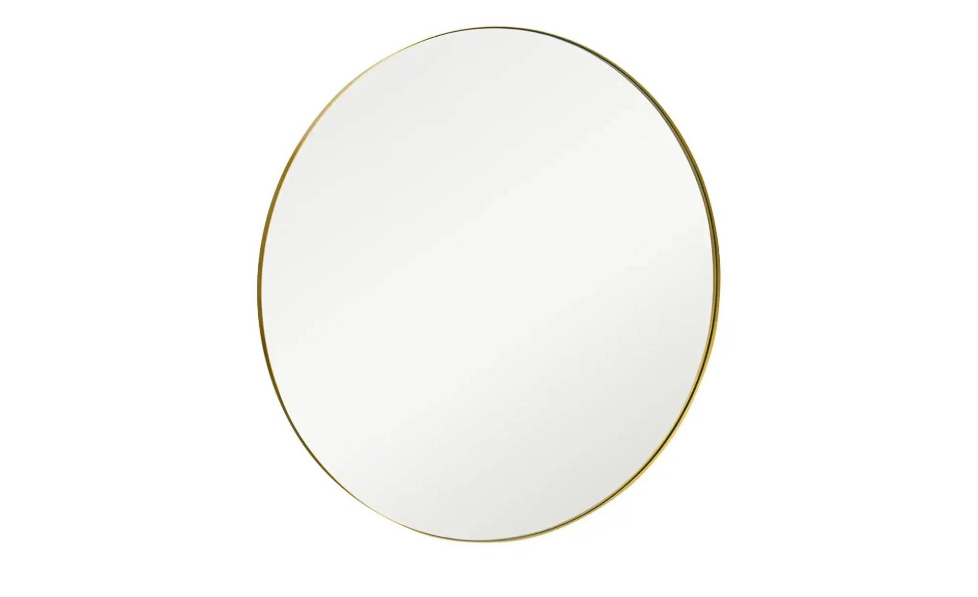 Roomers Spiegel   ¦ gold ¦ Metall,Glas ¦ Maße (cm): T: 3.0  Ø: 110.0 Garderoben & Kleiderstangen > Garderoben Spiegel - Möbel Kraft
