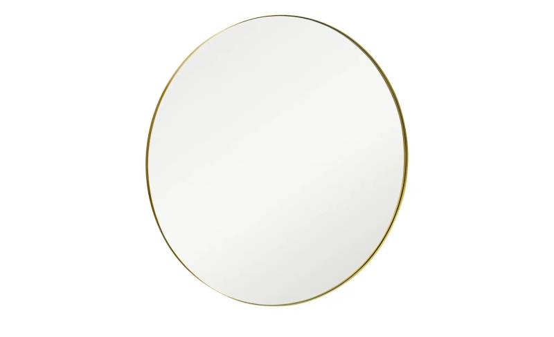 Roomers Spiegel   ¦ gold ¦ Metall,Glas ¦ Maße (cm): T: 3.0  Ø: 110.0 Garderoben & Kleiderstangen > Garderoben Spiegel - Möbel Kraft