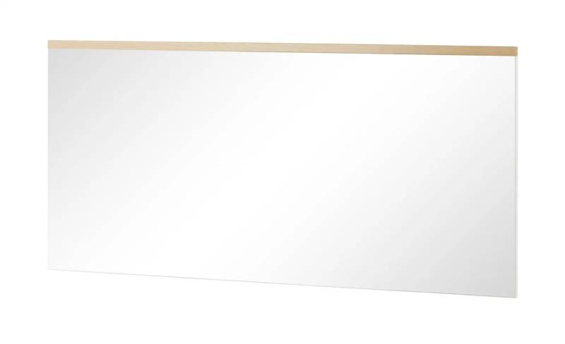 Spiegel 161 x 75 cm  ¦ holzfarben ¦ Glas,Aluminium,Holzwerkstoff ¦ Maße (cm): B: 161 H: 75 T: 2.5 Garderoben & Kleiderstangen > Garderoben Spiegel - Möbel Kraft