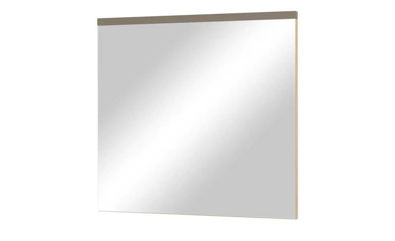 Spiegel 80 6 x 75 2 cm  ¦ grau ¦ Glas,Aluminium,Holzwerkstoff ¦ Maße (cm): B: 80,6 H: 75,2 T: 2.5 Garderoben & Kleiderstangen > Garderoben Spiegel - Möbel Kraft