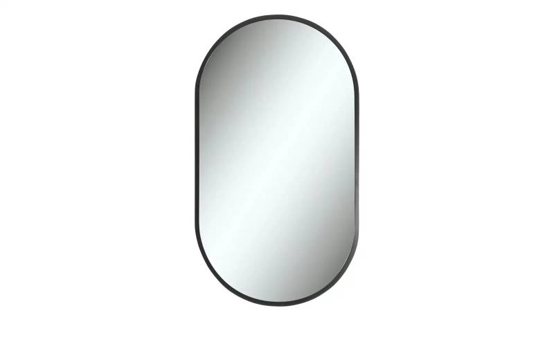 Spiegel mit LED oval Obersee ¦ verspiegelt ¦ Metall,Glas ¦ Maße (cm): B: 50 H: 91 T: 5.0 Badzubehör - Höffner
