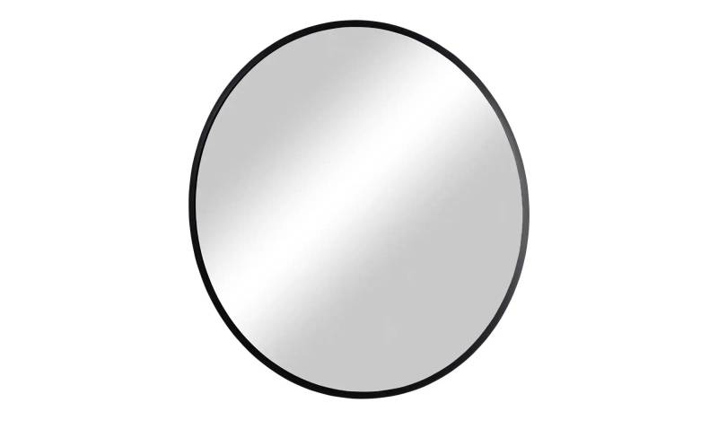 Spiegel mit LED  Obersee ¦ Glas,Metall ¦ Maße (cm): H: 5  Ø: 80 Badzubehör - Höffner