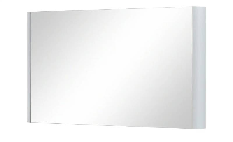 Spiegel 95 x 56 cm  ¦ silber ¦ Glas,Aluminium,Holzwerkstoff ¦ Maße (cm): B: 95 H: 56 T: 6.0 Garderoben & Kleiderstangen > Garderoben Spiegel - Möbel Kraft