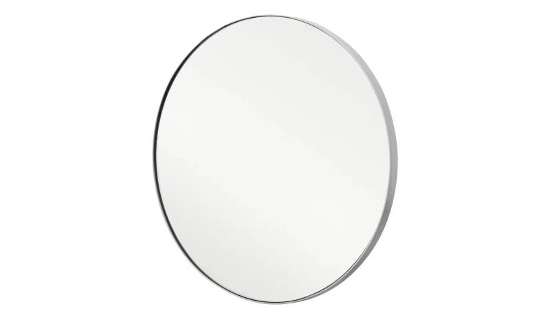 Roomers Spiegel   ¦ silber ¦ Metall,Glas ¦ Maße (cm): T: 2.2  Ø: 40.0 Garderoben & Kleiderstangen > Garderoben Spiegel - Möbel Kraft