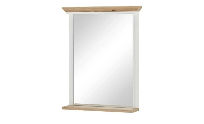 Spiegel   ¦ weiß ¦ Holzwerkstoff,Glas ¦ Maße (cm): B: 65 H: 83 T: 15.0 Garderoben & Kleiderstangen > Garderoben Spiegel - Möbel Kraft