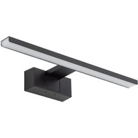 Spiegelleuchte LED Schwarz IP44 3000 K 550 lm warmweiß von Nowodvorski