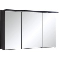 Spiegelschrank 100 inkl LED Einbauleuchte Bologna von Held Möbel Graphit