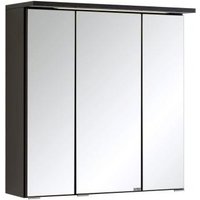 Spiegelschrank 60 inkl LED Einbauleuchte Bologna von Held Möbel Graphit