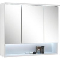 Spiegelschrank 80 inkl LED-Beleuchtung BEST von Bega Weiß