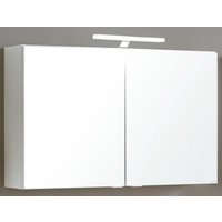 Spiegelschrank 80 inkl. LED-Aufbauleuchte Siena von Held Möbel Weiss
