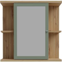 Spiegelschrank  Eiche Artisan Nachbildung salbei B/H/T: ca. 70x69x23 cm