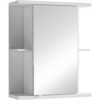 Spiegelschrank NEBRASKA weiß B/H/T: ca. 60x70x25 cm von byLIVING
