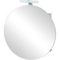 Spiegelschrank inkl. Beleuchtung rund 65cm BELFORT-80 in mint, B/H/T ca. 65/68,3/15,7 cm