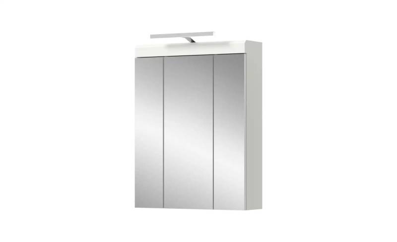Spiegelschrank SCHLOONSEE  Breite 60cm  inkl. Beleuchtung  3 Spiegeltüren  9 Fächer in verschiedenen Farben erhältlich  Badmöbel  Spiegel  Badschrank  Bad  Schloonsee ¦ verspiegelt ¦ Maße (cm): B: 60 H: 191 Schränke > Badschränke > Spiegelschränke -...