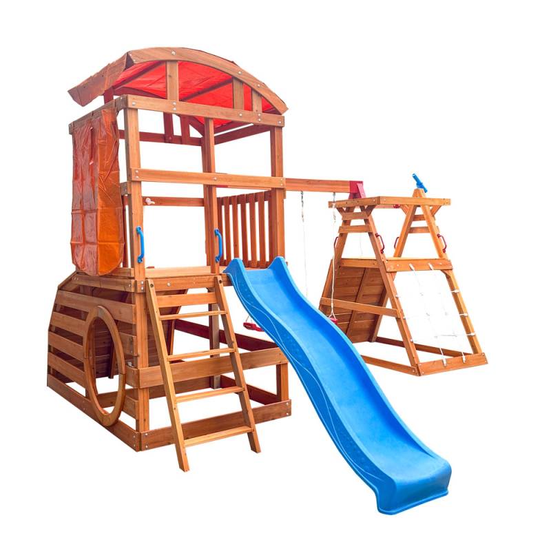 Spielturm mit Doppelschaukel NIA