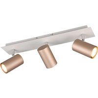 Spot 3x GU10 Coffee / Warm Grey 1 Stück Metall Hellbraun, Grau