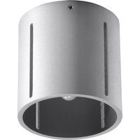 Spot Lampe Metall klein Ø 10 cm Grau Modern flach G9 Spot Lampe Metall klein Ø 10 cm Grau Modern flach G9 von Sollux