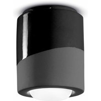 Spot Leuchte Decke Aufputz Keramik E27 D: 12,5 cm rund Spot Leuchte Decke Aufputz Keramik E27 D: 12,5 cm rund von Ferroluce