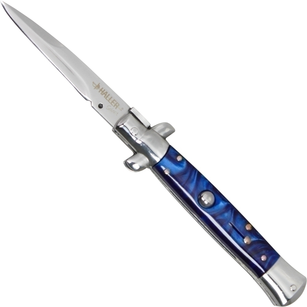 Springmesser Haller Select blau 32,95 wertiges Messer von Haller Select