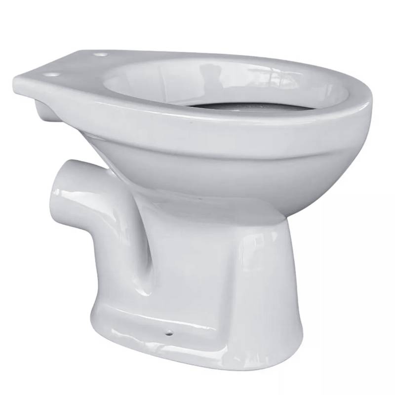 sanicomfort Stand-WC 'DNP' Tiefspüler weiß von sanicomfort