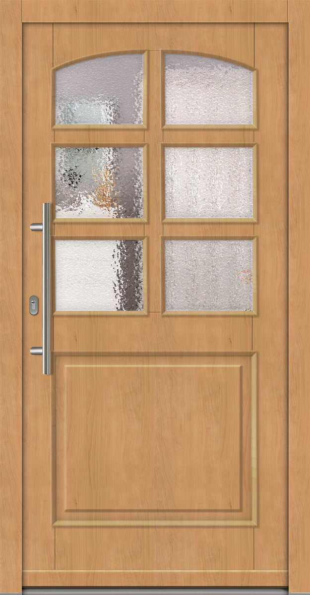 'Standardmaß Holz Haustür "ANASTASIA" 66 mm'