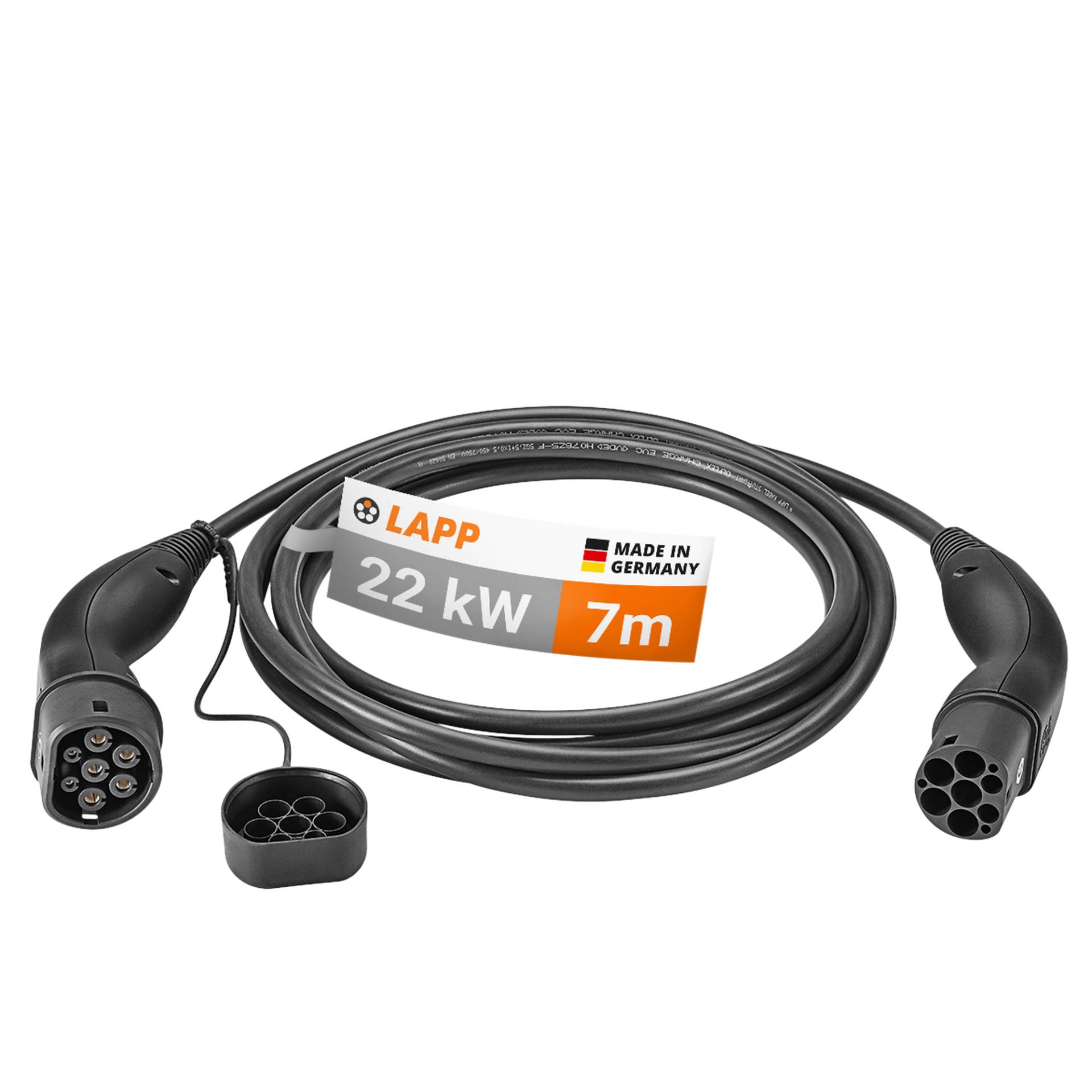 LAPP Standard-Ladekabel Typ 2 für Elektro- und Hybridfahrzeuge bis zu 22 kW 7 m LAPP Standard-Ladekabel Typ 2 für Elektro- und Hybridfahrzeuge bis zu 22 kW 7 m von LAPP