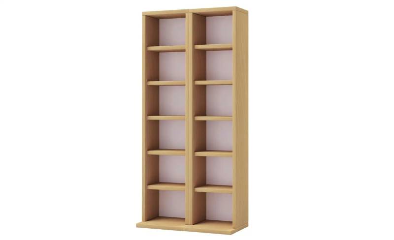 Standregal 2er-Set  Milano ¦ holzfarben ¦ Maße (cm): B: 42 H: 91,8 Regale > Standregale - Höffner