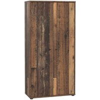 Standschrank 2-türig T2KK521 TEMPRA von Forte Old Wood Vintage