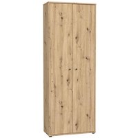 Standschrank 2-türig T2KK821 TEMPRA von Forte Artisan Oak