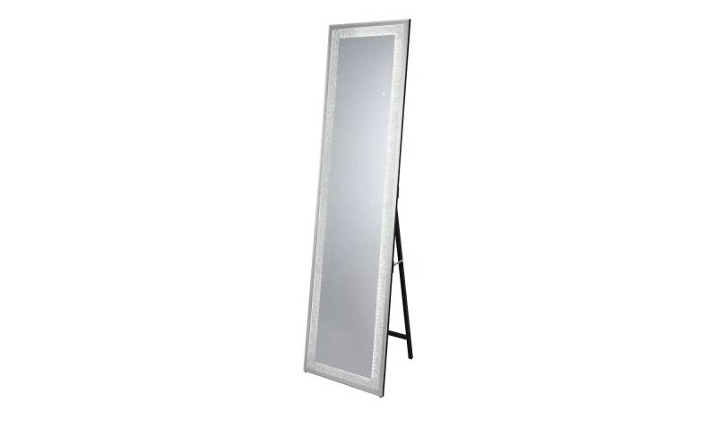 Standspiegel   ¦ silber ¦ Glas,Aluminium,Metall ¦ Maße (cm): B: 40 H: 160 T: 3.0 Dekoration > Spiegel - Möbel Kraft