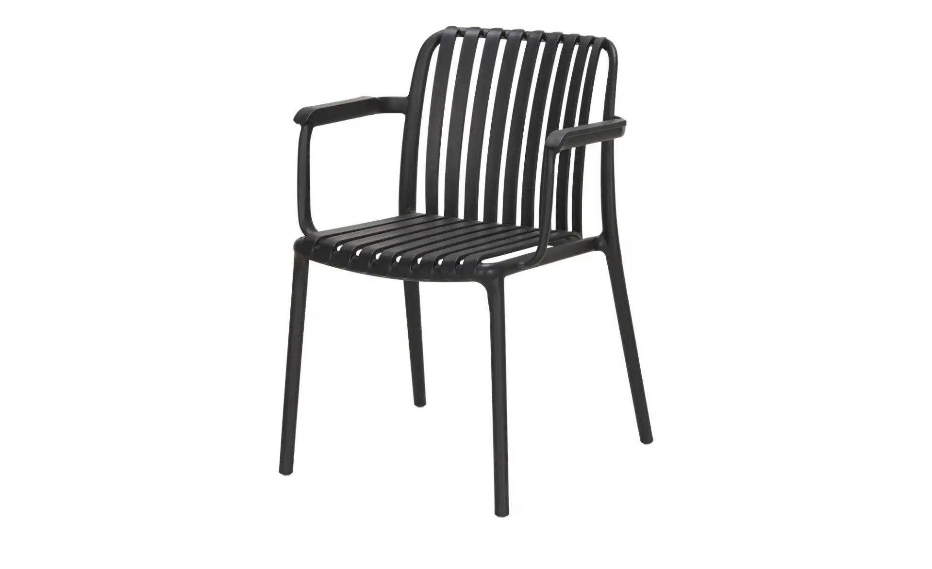 Stapelsessel  Arco ¦ schwarz ¦ Maße (cm): B: 57 H: 80 T: 59.0 Garten > Gartenmöbel > Gartenstühle - Möbel Kraft
