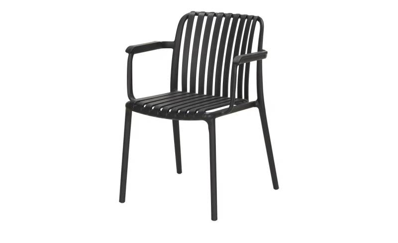 Stapelsessel  Arco ¦ schwarz ¦ Maße (cm): B: 57 H: 80 T: 59.0 Garten > Gartenmöbel > Gartenstühle - Möbel Kraft