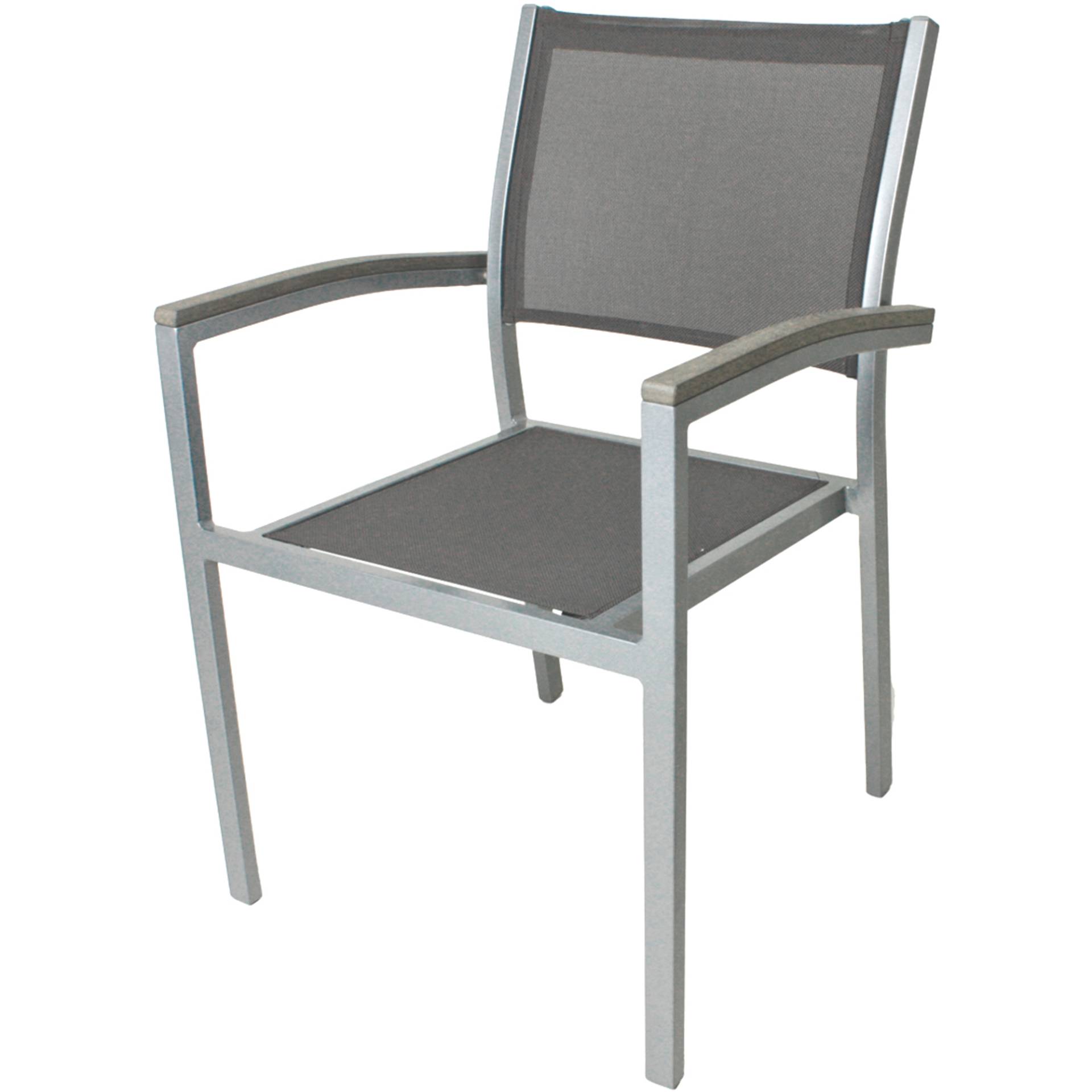 Garden Pleasure Stapelstuhl 'Grace' grau 55 x 86 x 58 cm 2er-Set Garden Pleasure Stapelstuhl 'Grace' grau 55 x 86 x 58 cm 2er-Set von Garden Pleasure