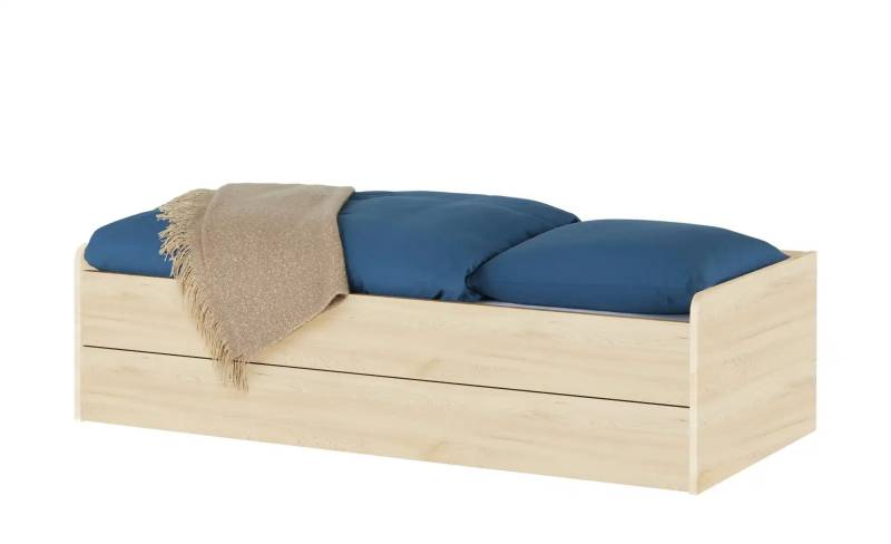 Stauraumbett  Grow Up ¦ holzfarben ¦ Maße (cm): B: 97 H: 54,5 Betten > Bettgestelle - Höffner