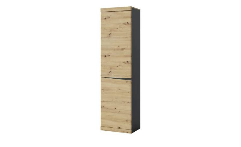 Stauraumelement   ¦ holzfarben ¦ Maße (cm): B: 54 H: 196,6 T: 39.6 Kommoden & Sideboards > Vitrinen - Möbel Kraft