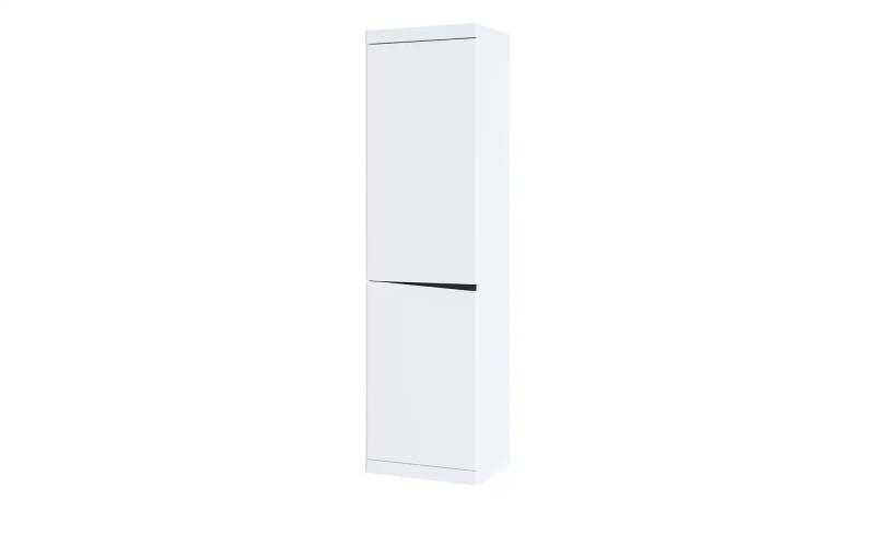 Stauraumelement   ¦ weiß ¦ Maße (cm): B: 54 H: 196,6 T: 39.6 Kommoden & Sideboards > Vitrinen - Möbel Kraft