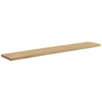Steckboard ca. 110x3x20 cm Wildeiche Massiv Geölt
